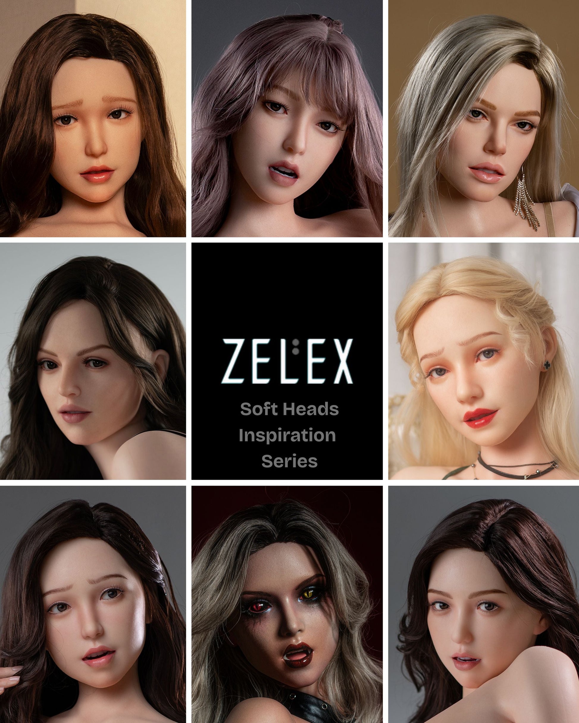 Zelex Doll Zelex - Inspiration Series Soft Heads